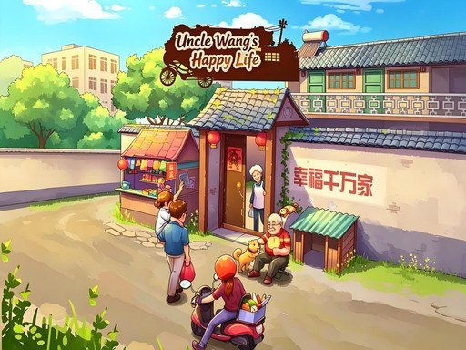 Uncle Wang's Happy Life